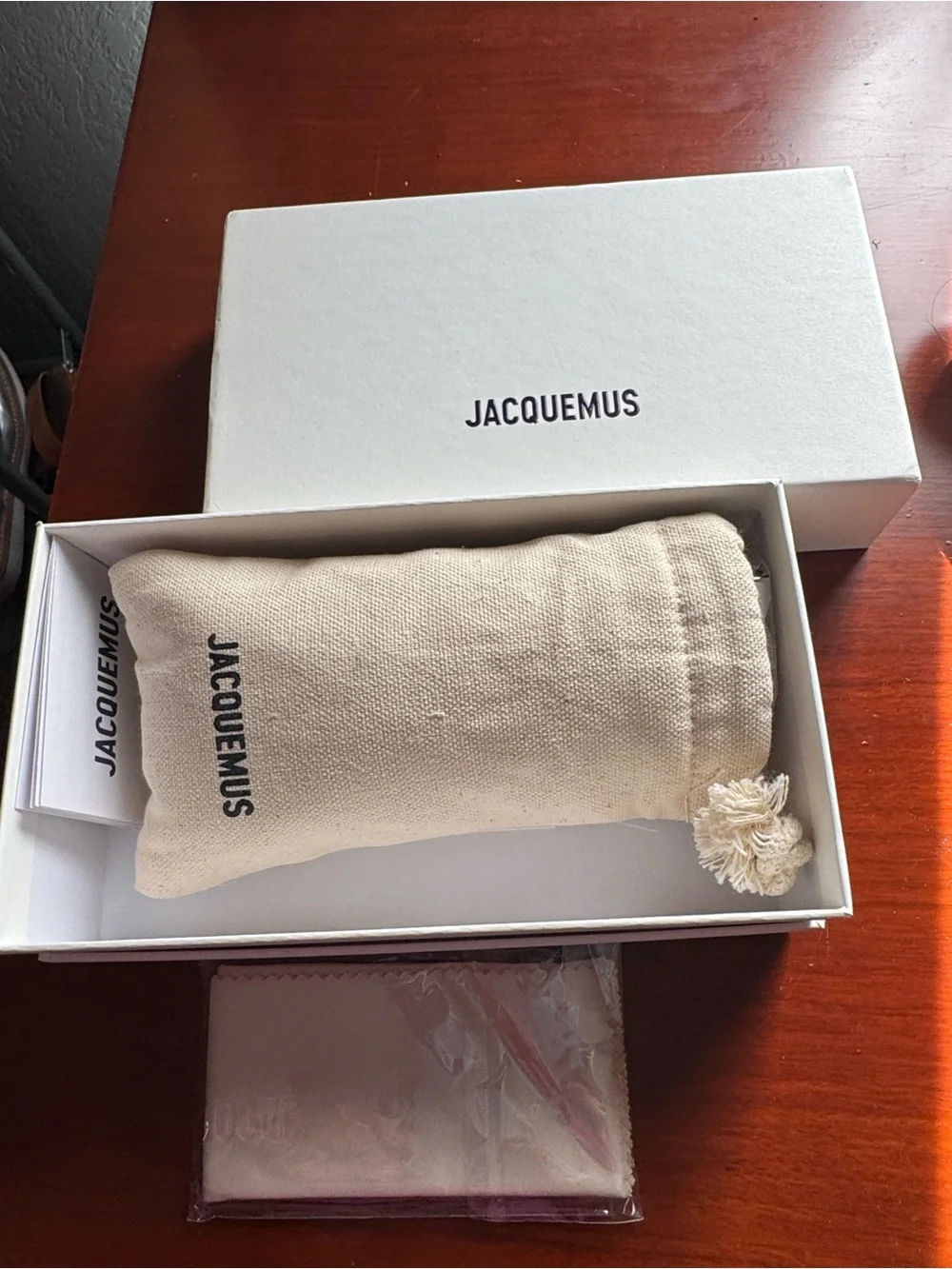 Jacquemus Honey Tortoiseshell Oval Sunglasses
